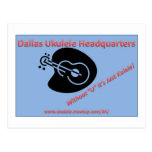 Dallas Ukulele Headquarters Postcard