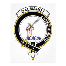Dalmahoy Clan Badge Invitations