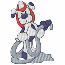 Dalmate de pompier sweats avec capuche