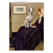 Dalmatian 1 - Whistlers Mother Cards