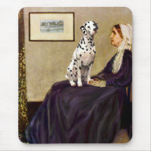 Dalmatian 1 - Whistlers Mother Mouse Pad