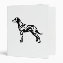Dalmatian 3 Ring Binders