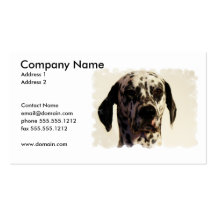 Dalmatian Business Card