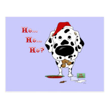 Dalmatian Christmas Post Cards