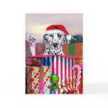 Dalmatian Christmas Surprise Greeting Cards