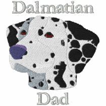 Dalmatian Dad Embroidered Shirt (Long Sleeve)