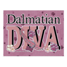 Dalmatian DIVA Postcards