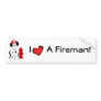 Dalmatian Fire Dog Bumper