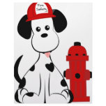 Dalmatian Fire Dog letterhead
