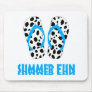 Dalmatian Flip Flops Mouse Pad