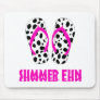 Dalmatian Flip Flops Mouse Pads