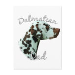 Dalmatian (liver) Dad 2 Postcards