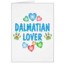 DALMATIAN LOVER GREETING CARDS