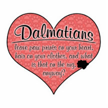 Dalmatian Paw Prints Dog Humour Photo Cutout