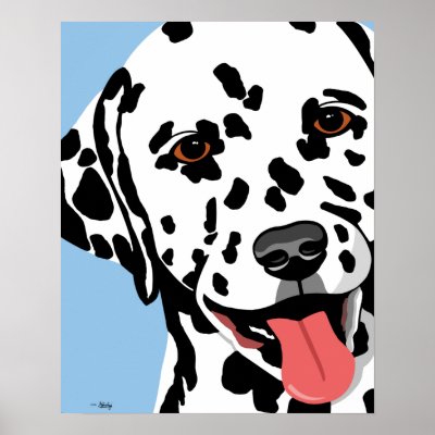 Dalmatian Posters by waterart