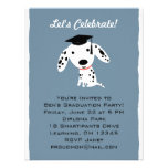 Dalmatian Puppy Graduation Announcement invitations