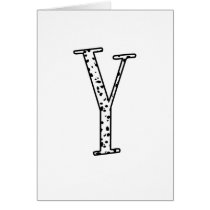 Dalmatians Dots Y cards