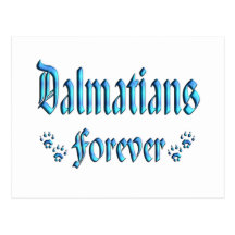 Dalmatians Forever Postcards