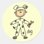 Dalmation Dog Dress Up Tshirts and Gifts Sticker