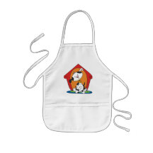 Dalmation in Dog House T-shirts and Gifts Aprons