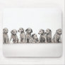 dalmation mouse pad