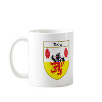 Daly Coat of Arms/Family Crest Mugs