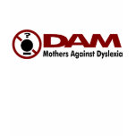 DAM Mothers Against Dyslexia t-shirt