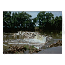 Dam-Redland Creek, Tennessee Greeting Card