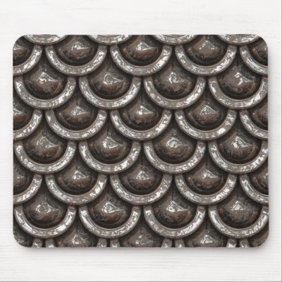 Damaged Armour Scale Mousepad by Beliria