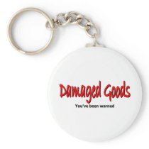 Damaged Goods Keychain