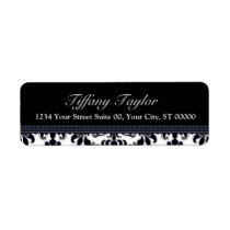 Damask Address Avery Label 3/4" x 2 1/4" "