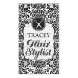 Damask Baroque Hair Stylist Appointment Cards business cards