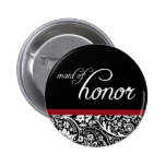 Maid of Honor Buttons 