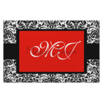 Damask Black & White