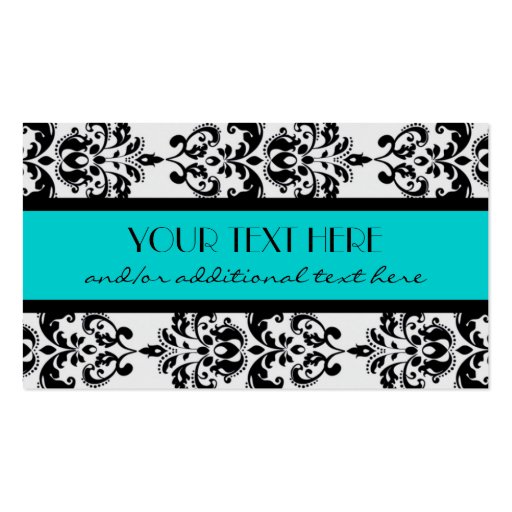 Damask Business Card