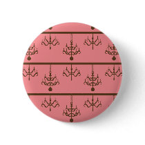 Damask chandelier wallpaper print pattern buttons