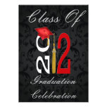 Damask: Class of 2012 Graduation Invitations
