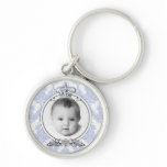 Damask Crown _Your Photo Keychain