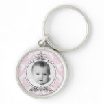 Damask Crown_Your Photo Keychain