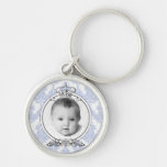 Damask Crown _Your Photo Keychain