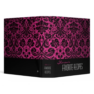 Damask Custom 1.5" Binder by thebindery