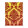 Damask Cut Velvet, Backlit Postcards