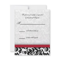 Damask Delight Custom Invite