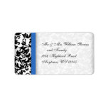 Damask Delight Personalized Address Label