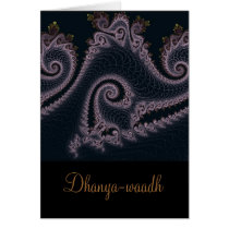 Damask  Dhanya-waadh  Fractal Card