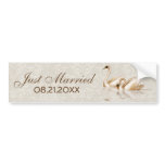 Damask Elegance Bumper Sticker