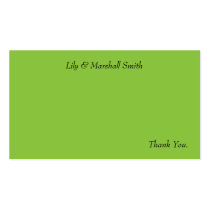 Damask Envy Thank You Card