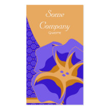 Damask Floral Breeze Collection (Blue) Business Card Templates