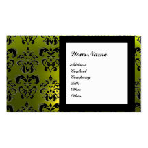 DAMASK GEM STONE MONOGRAM,2 topaz ,violet Business Cards