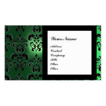 DAMASK GEM STONE MONOGRAM,2 topaz ,violet Business Card